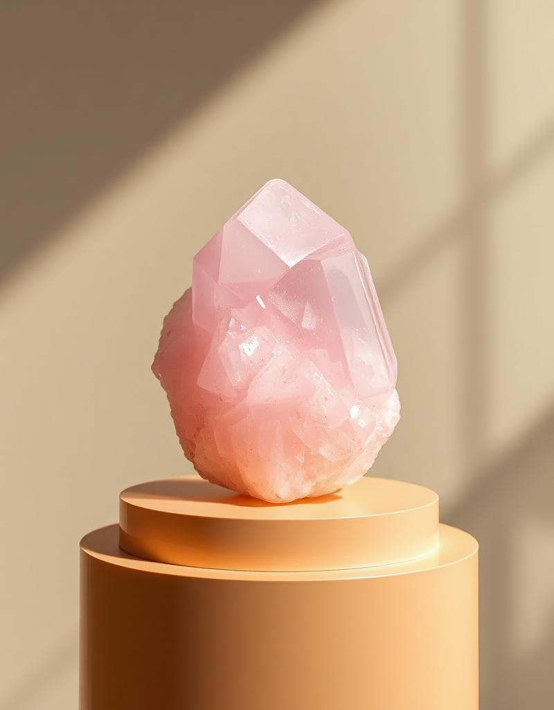 Cristal Quartzo Rosa